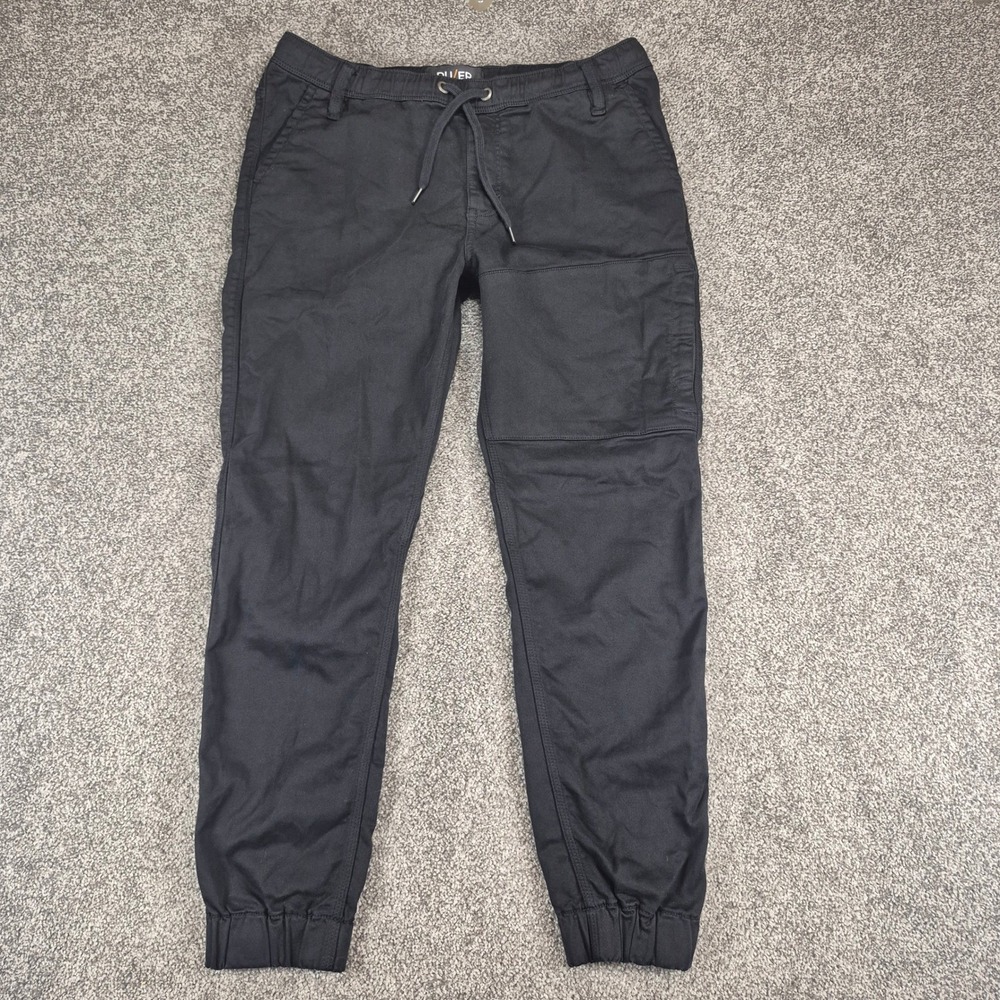 DU/ER Duer N2x No Sweat Slim Fit Jogger Pant Mens 33x29 Black Drawstring